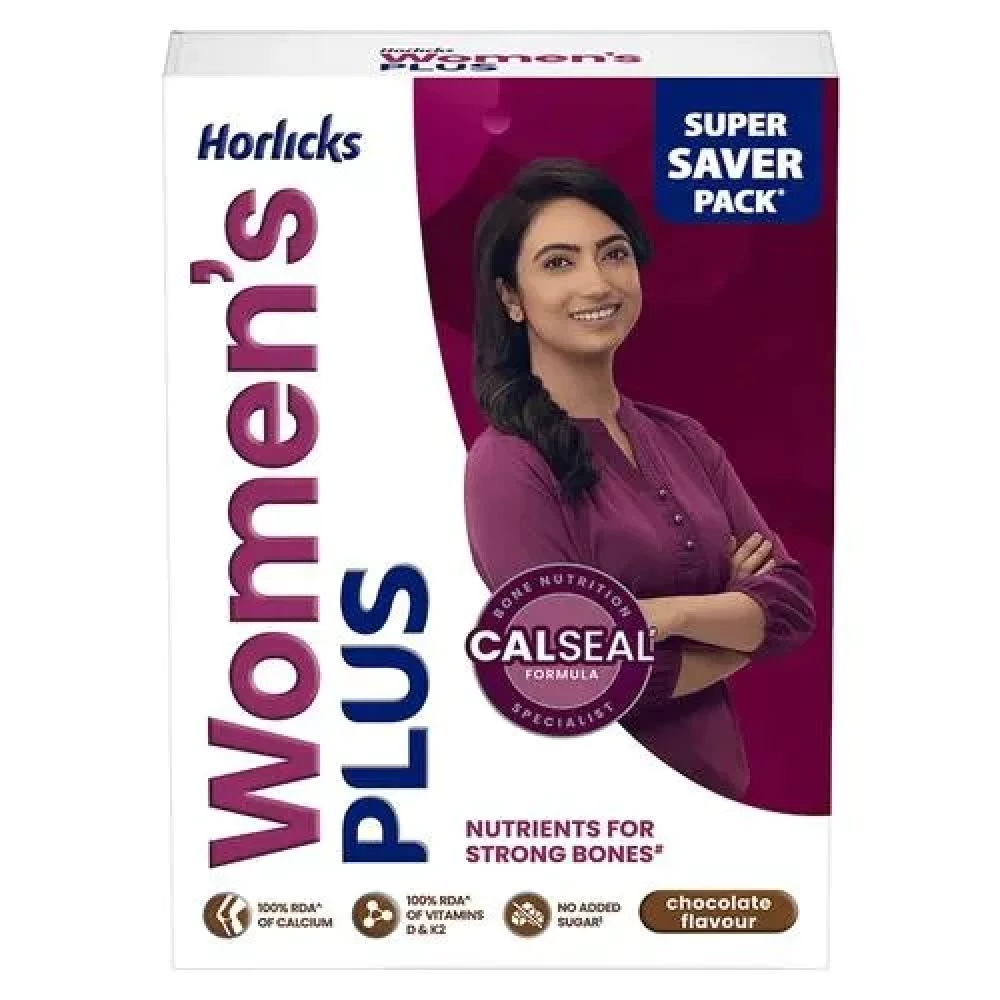Women's Horlicks Chocolate Flavour, 400 g Refill Pack-1.webp